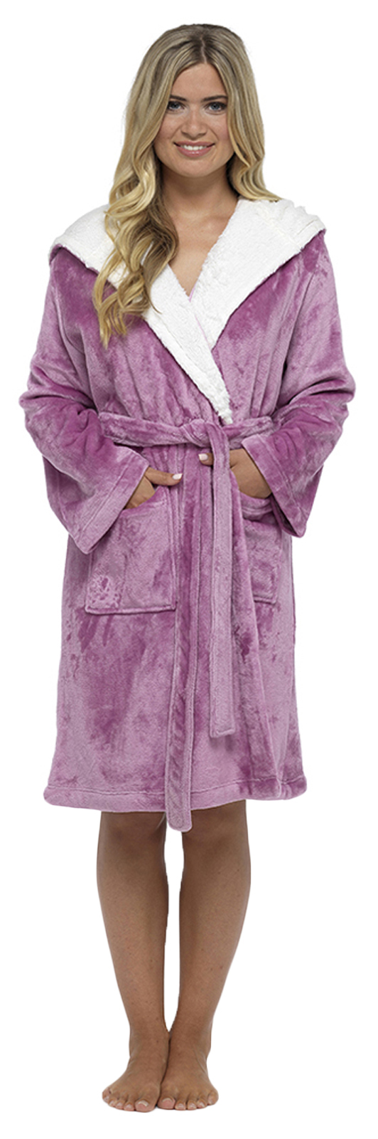 Women's Hooded Dressing Gowns